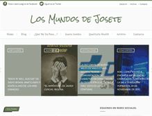 Tablet Screenshot of losmundosdejosete.com